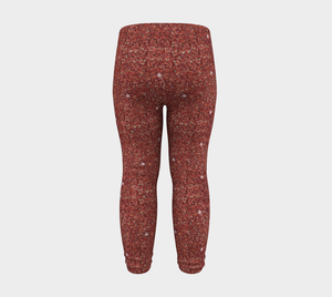 Rust Sparkle Leggings (Baby + Youth) Performance