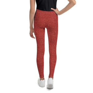 Red Sparkle Leggings (Baby + Youth)