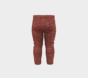 Rust Sparkle Leggings (Baby + Youth) Performance