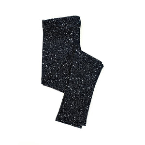 Black Sparkle Leggings (Baby + Youth) Performance