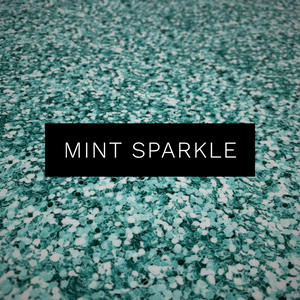 Mint Sparkle Leggings (Baby + Youth)